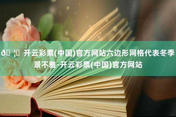 🦄开云彩票(中国)官方网站六边形网格代表冬季景不雅-开云彩票(中国)官方网站